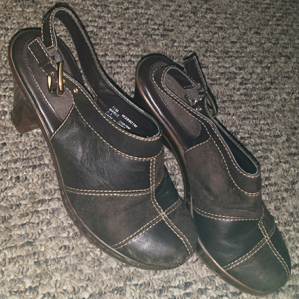 Tommy Hilfiger openheel 3 inch high heel